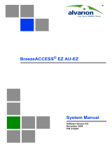 Alvarion BreezeACCESS EZ AU-EZ System Manual