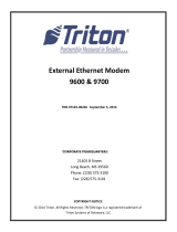 Triton 9700 Owner's manual