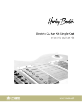 Harley Benton Electric Guitar Kit User manual