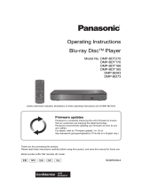 Panasonic BDT170 Owner's manual