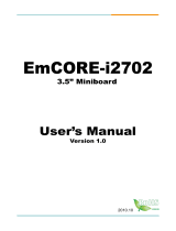 ROHS EmCORE-i2702 User manual