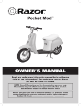 Razor Pocket Mod Owner's manual