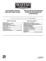 Maytag MGDP575GW Owner's manual