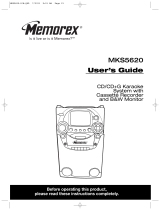 Memorex MKS5620 User manual