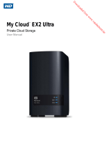Western Digital MY CLOUD EX2 ULTRA 16TB Owner's manual