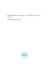 Dell System E-Support Tool (DSET) User manual