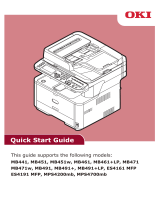 OKI MB491+LP Quick start guide