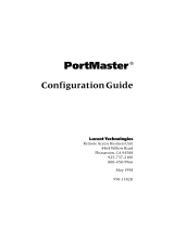 Lucent Technologies PortMaster User manual