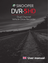 Snooper DVR-5HD User manual