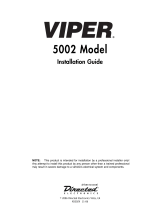 Viper Model 3002 Installation guide