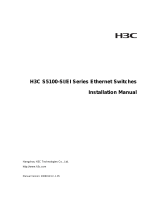H3C S5100-8P-PWR-EI Installation guide
