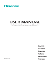 Hisense H65N5750UK User manual