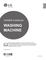 LG F1255FDS Owner's manual