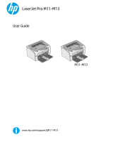 HP LaserJet Pro M11-M13 Printer series Owner's manual