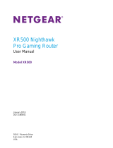 Netgear SRG500-4XWAC Owner's manual