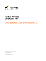 Ruckus Wireless SmartZone 100 Getting Started Manual