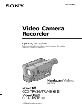 Sony CCD-TRV46 User manual