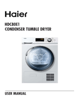 Haier HDHP80E1 User manual