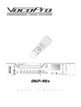 VocoPro DKP-MIX Owner's manual