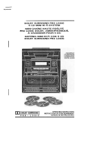 Dolby Laboratories CD Player User manual
