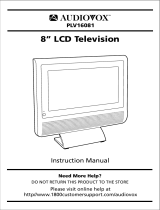Audiovox PLV16081 User manual