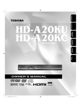 Toshiba HD-A20KC User manual