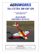 AeroWorks 35cc EXTRA 300 ARF-QB Assembly Manual