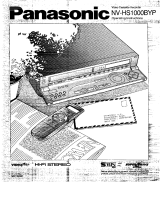 Panasonic NVHS1000BY Operating instructions