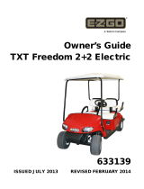E-Z-GO TXT Freedom Electric 633138 Owner's manual