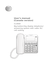 AT&T CL4940 User manual