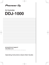 Pioneer DJ DDJ1000 Quick start guide