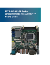 Quanmax MITX-SLS0/KLS0 Series User manual