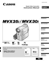 Canon MVX35i Owner's manual