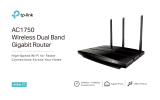 TP-LINK WiFi Router AC1750 Wireless Dual Band Gigabit (Archer C7), Router-AC1750 Specification