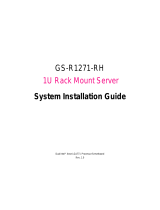 Gigabyte GS-R1271-RH System Installation Manual