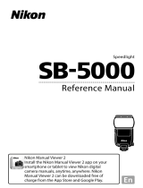 Nikon SB-5000 Reference guide