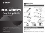 Yamaha RX-V3071 Installation guide