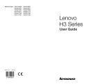 Lenovo H415 User manual