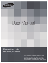 Samsung SMX-C19BP User manual