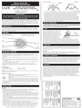 Lux Products TH10 (discontinued) Owner's manual