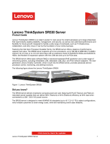 Lenovo ThinkSystem SR650 User manual