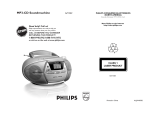 Philips AZ1303/37 User manual