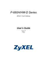 ZyXEL P-660HW Owner's manual