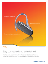 Plantronics M50 Leaflet