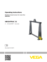 Vega WEIGHTRAC frame Operating instructions