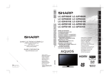 Sharp LC-32FH510E Operating instructions