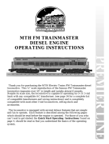 MTHTrains FM TRAINMASTER DIESEL ENGINE Operating instructions