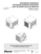 Follett ER400A Installation, Operation And Service Manual