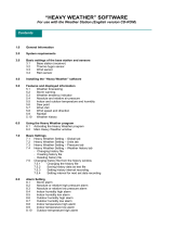 La Crosse Technology WS-2310 Software Manual