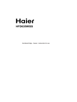 Haier HFD635WISS User manual